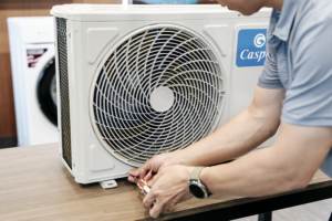 Mổ điều hòa Casper phát hiện máy nén Panasonic nằm bên trong